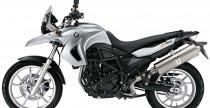 2010 BMW F650GS White Aluminium Matt Metallic